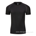 Wholesale Adult Short Sleeve Fitness Sport Men T-shirt